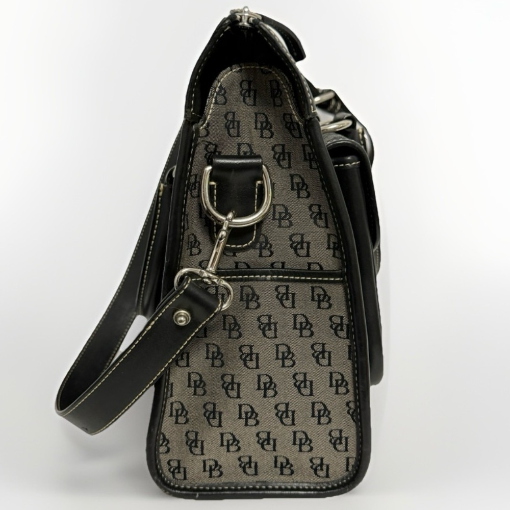 Dooney & Bourke Double Pocket Signature Tote - Picture 3 of 7
